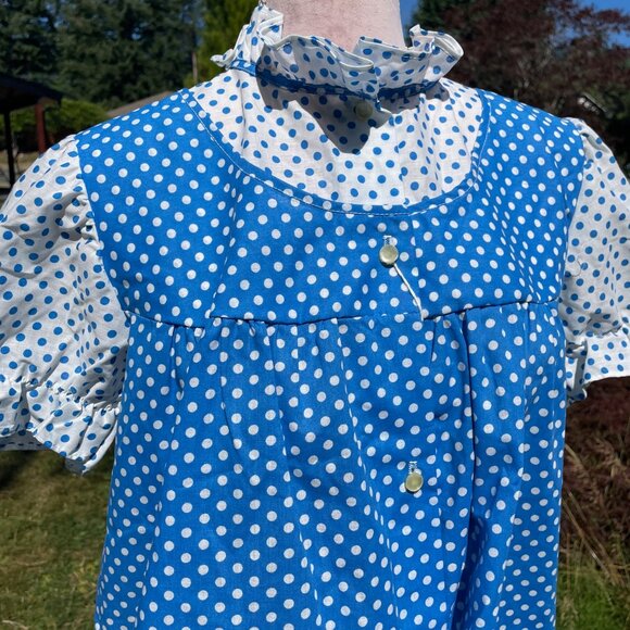 Vintage - Adorable Lingerie Polka Dot - Babydoll and Bloomer Set - NWT - Picture 4 of 9